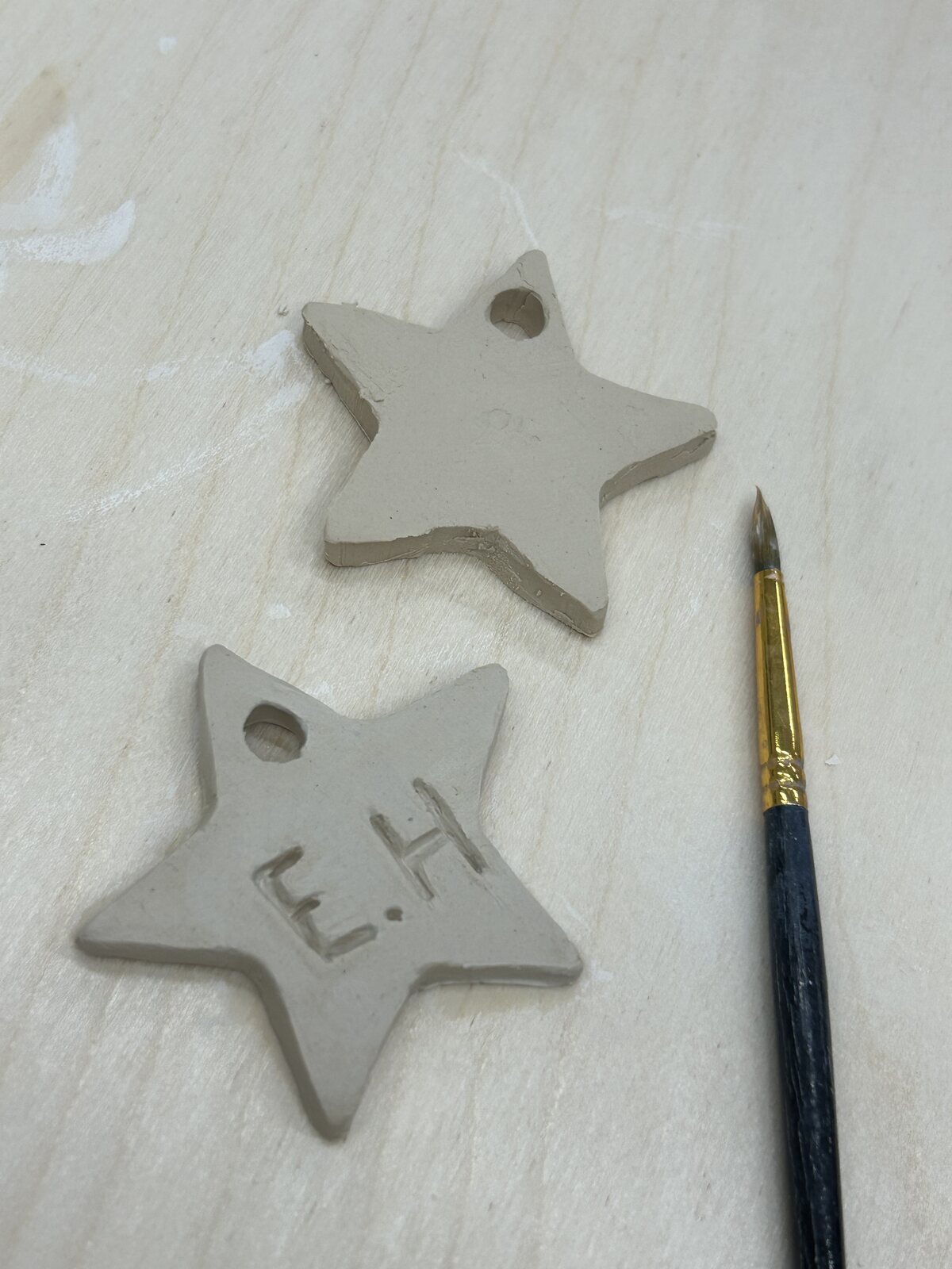 Clay piece